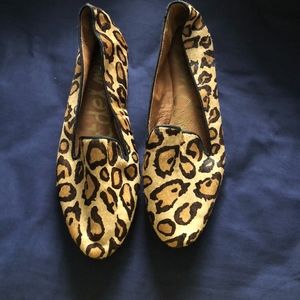 Sam Edelman Jordy CalfHair cheetah loafers sz. 12